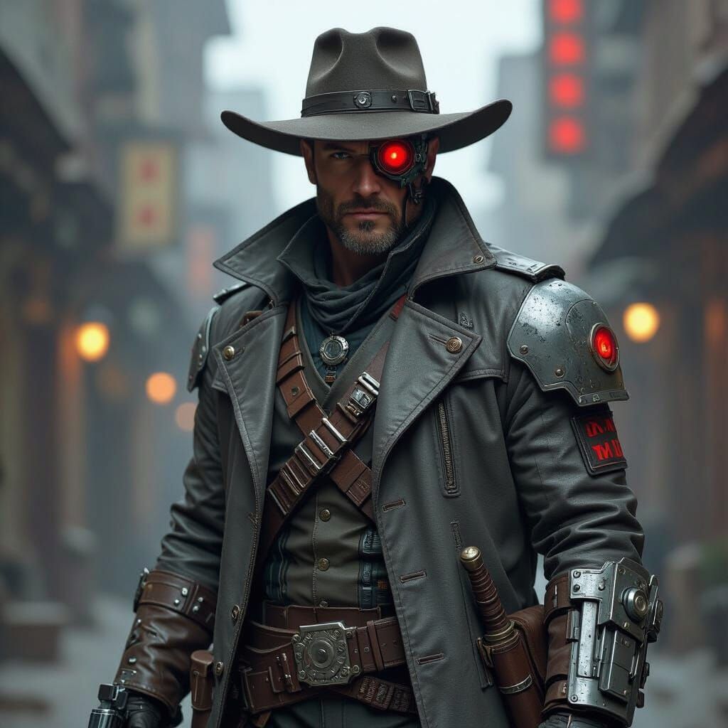 Rogue Trader Captain in Grim Gothic Sci-Fi