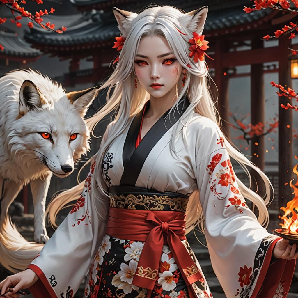 Kitsune Priestess