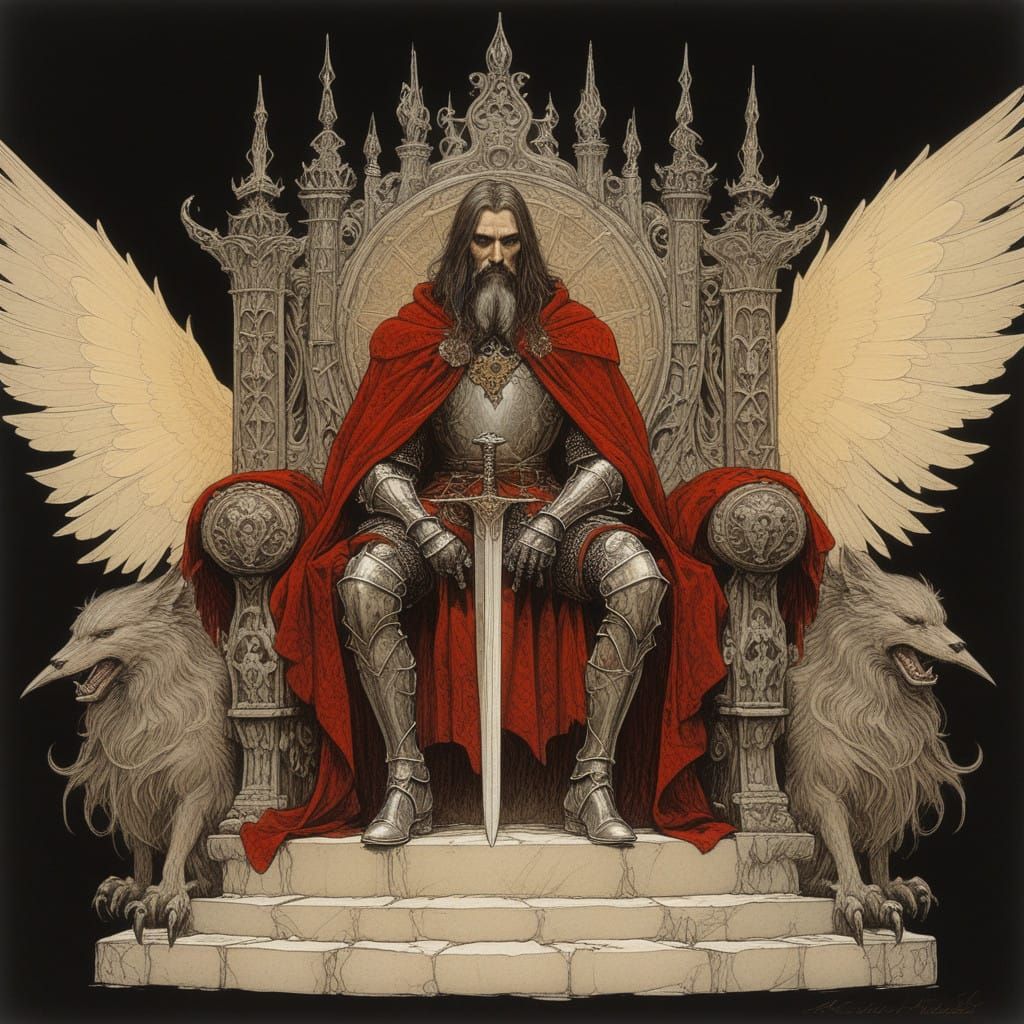 Knight in Regal Splendor