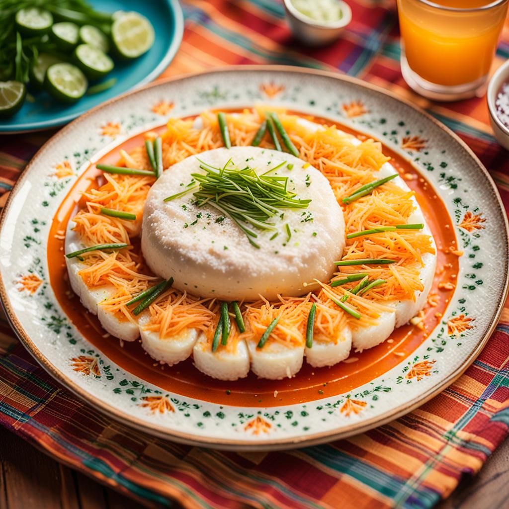 Delicious Filipino Puto de Gallo Street Food