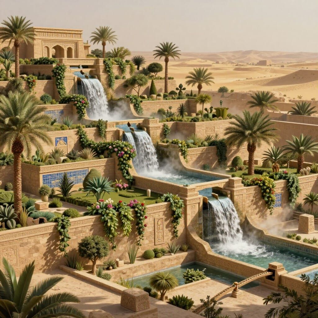 Hanging Gardens of Babylon Reimagined