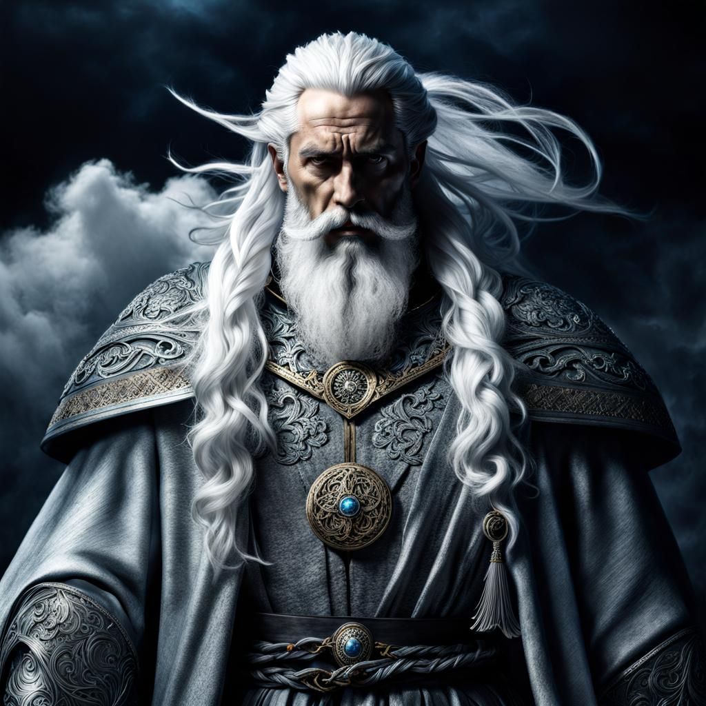 Ethereal Cloud Giant Spectre in Mithril Breastplate