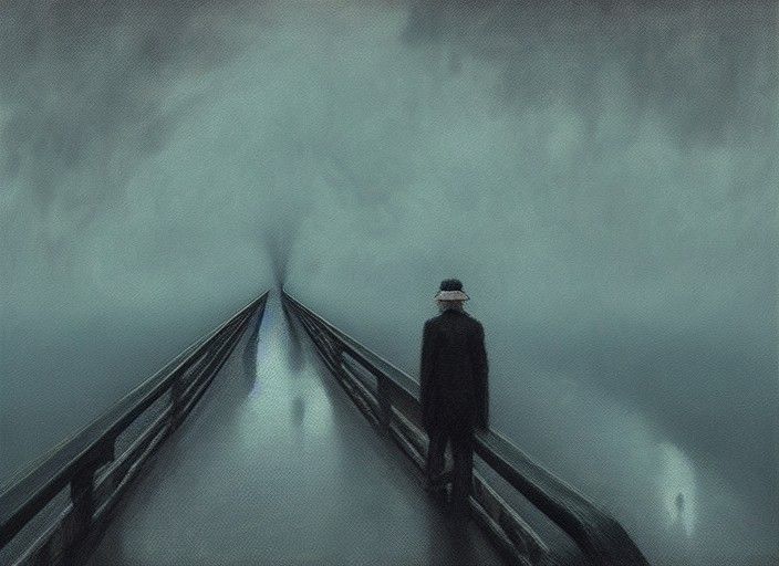 Bleak Capitalism Aesthetic Impressionism Art