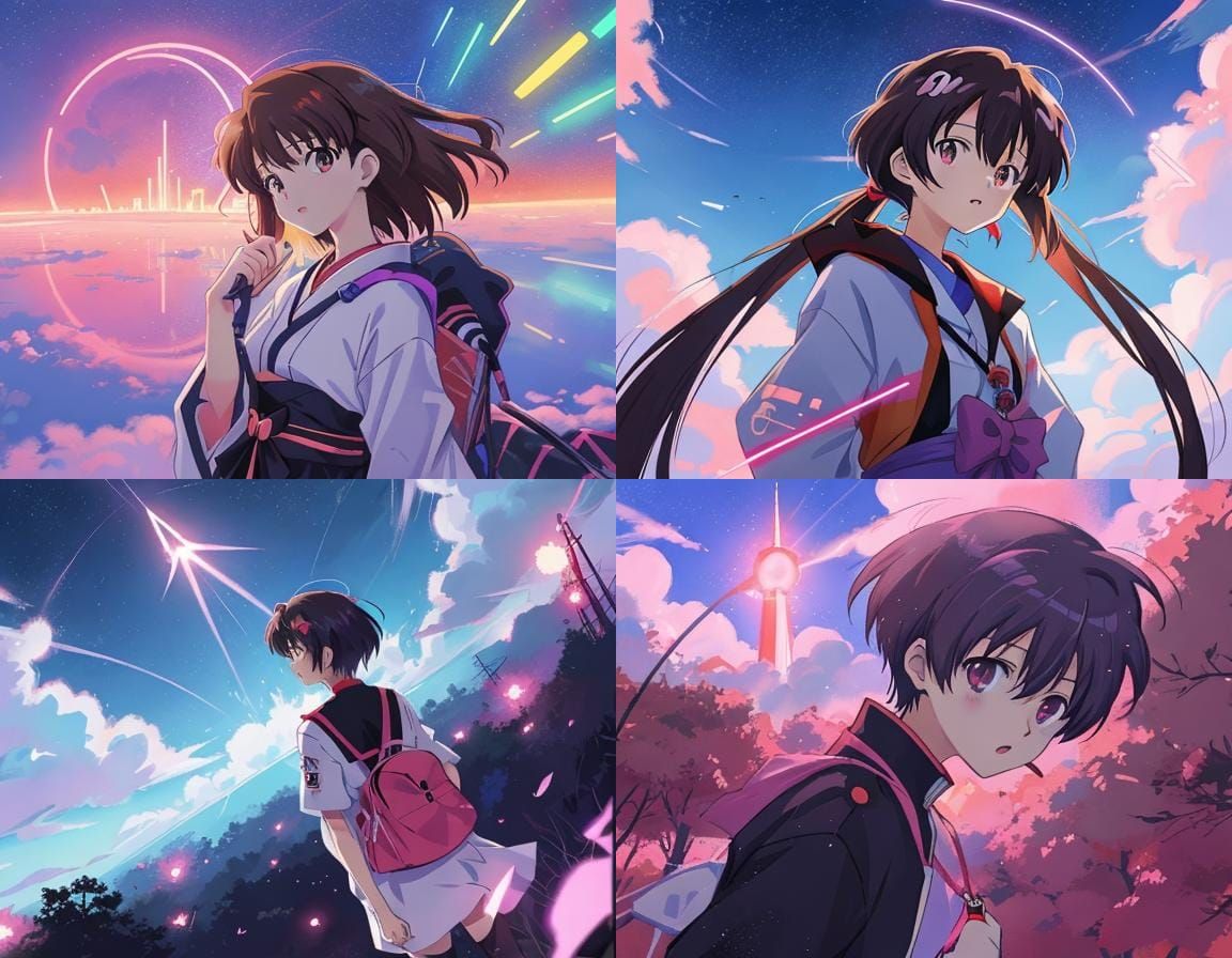 Neon Genesis Evangelion Anime Key Visual