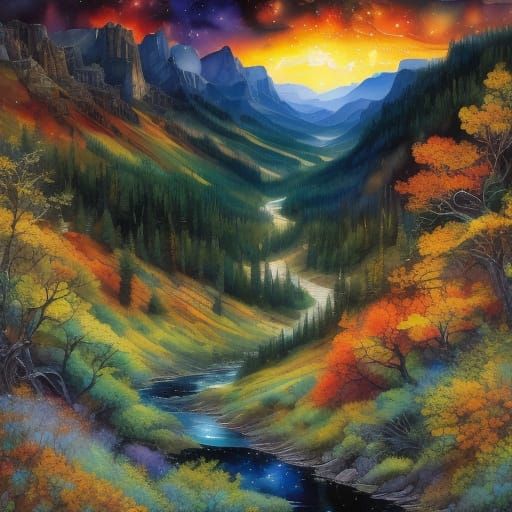 Yellowstone Falls in 1881 as a Breathtaking Vista