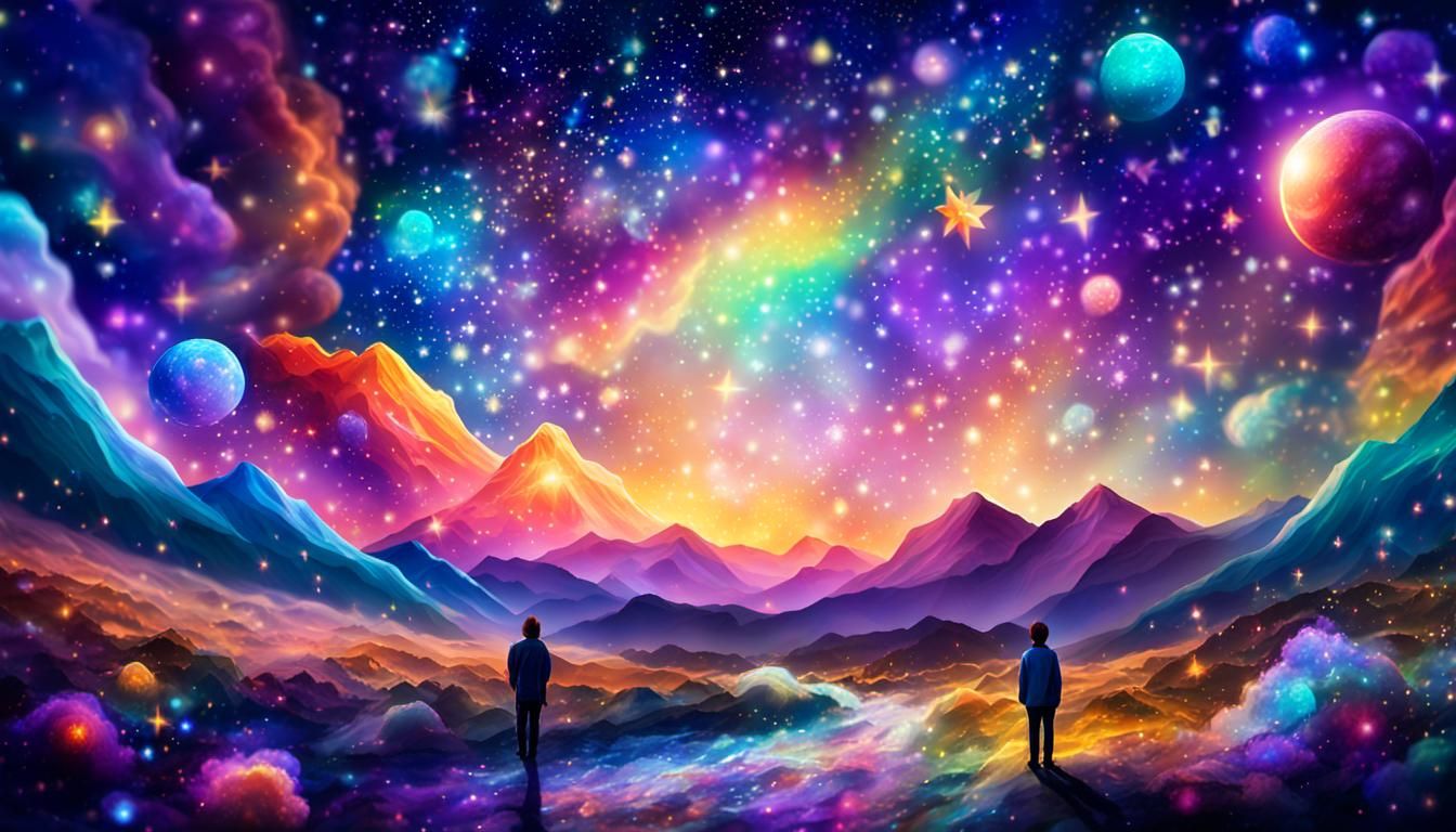 When I look up and see all these stars, I know you're still ...