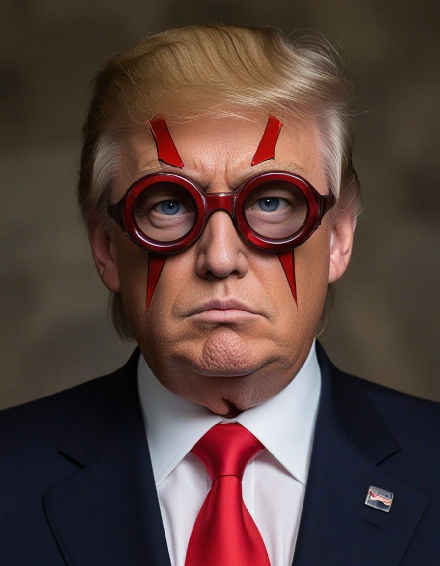 Cyclops Politician in Ancient Greek Landscape