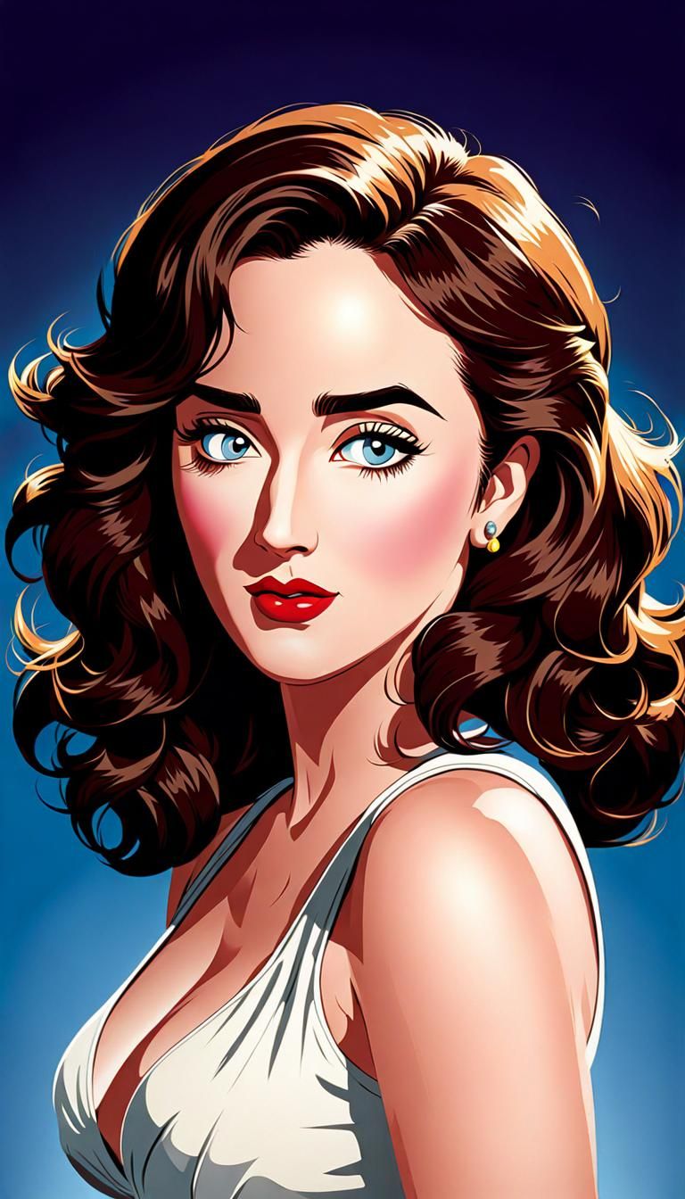 Ashley Johnson Cartoon Movie Poster