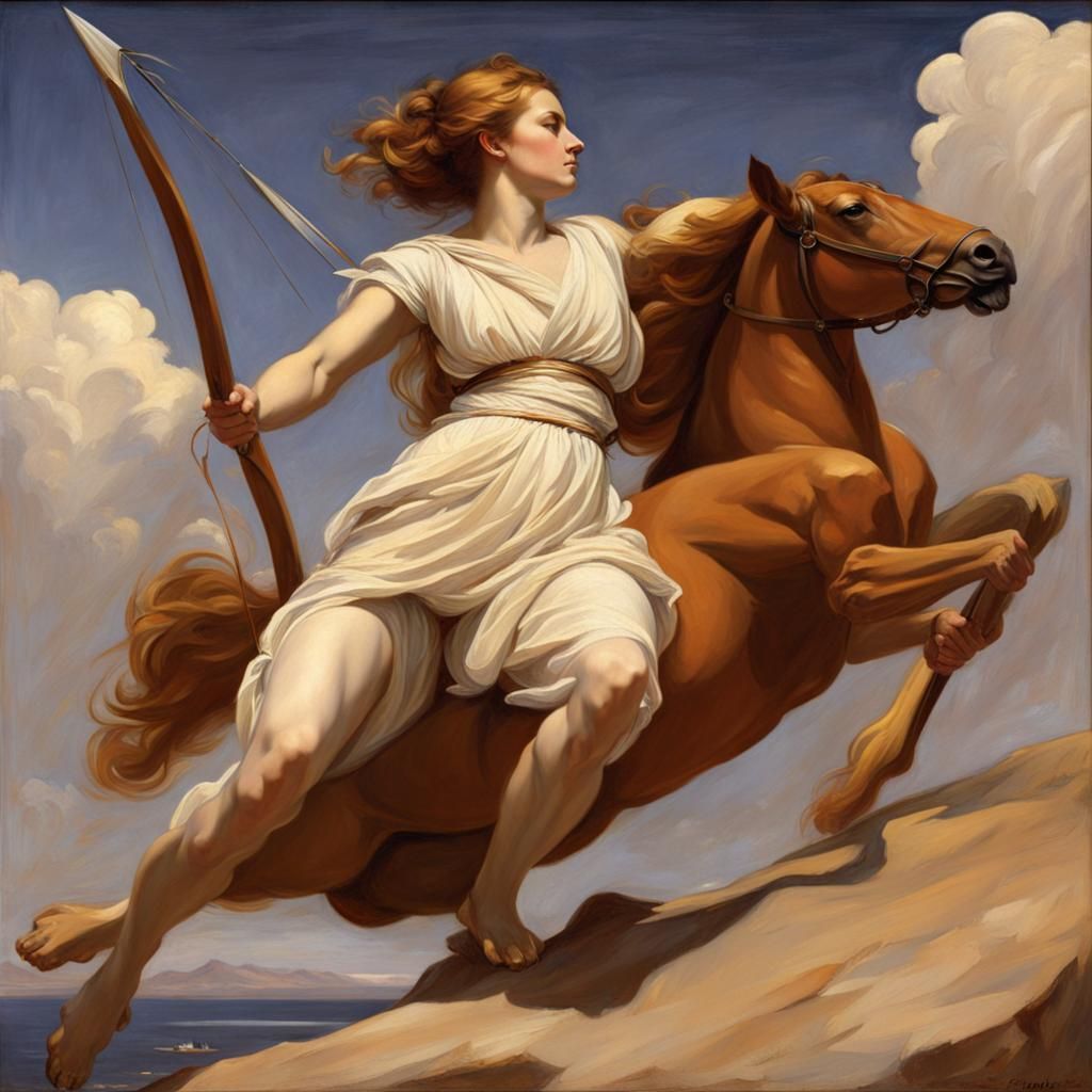 Sagittarius Archer in Classical Style
