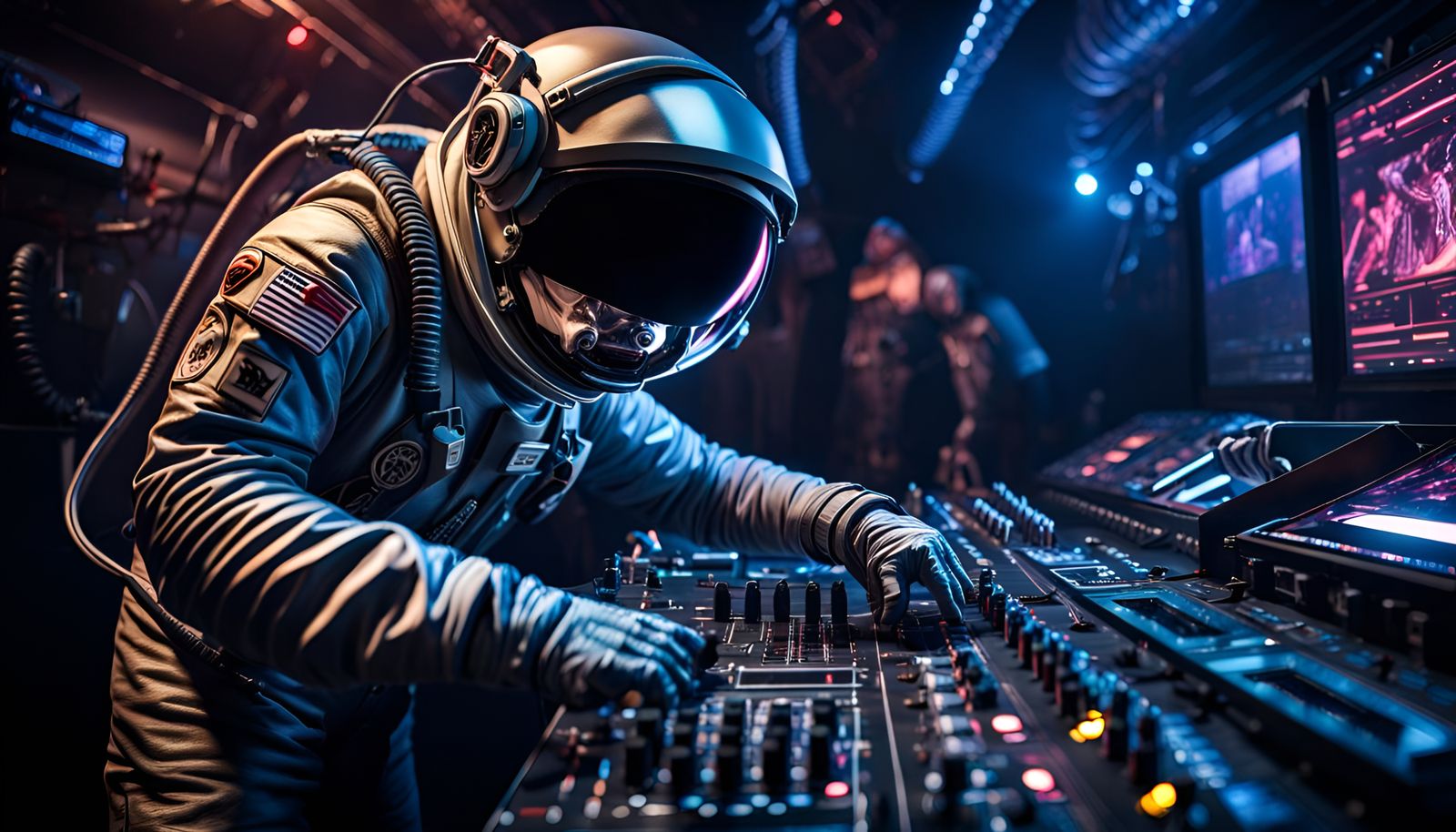 NASA Astronaut Techno DJ (Continued)