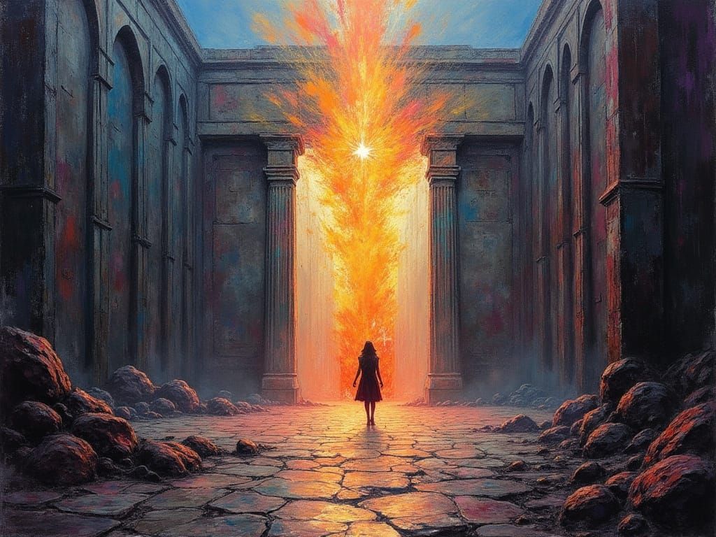 Abstract Honesty in Baroque Brutalist Style