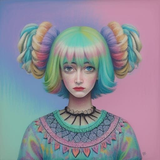 Whimsical Surrealism in Pastel Colors