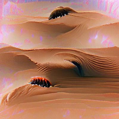 Arid Desert Landscape