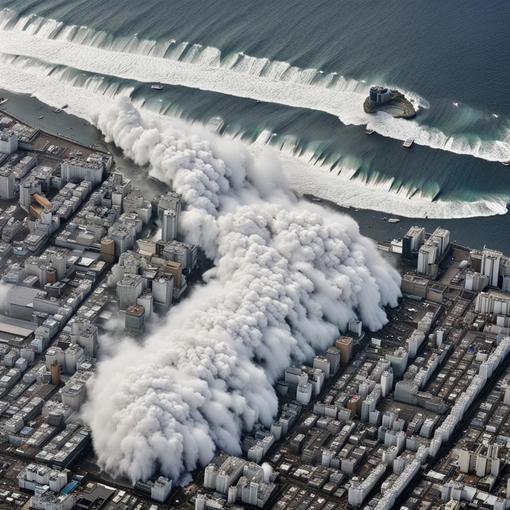 Tsunami Devastates Tokyo
