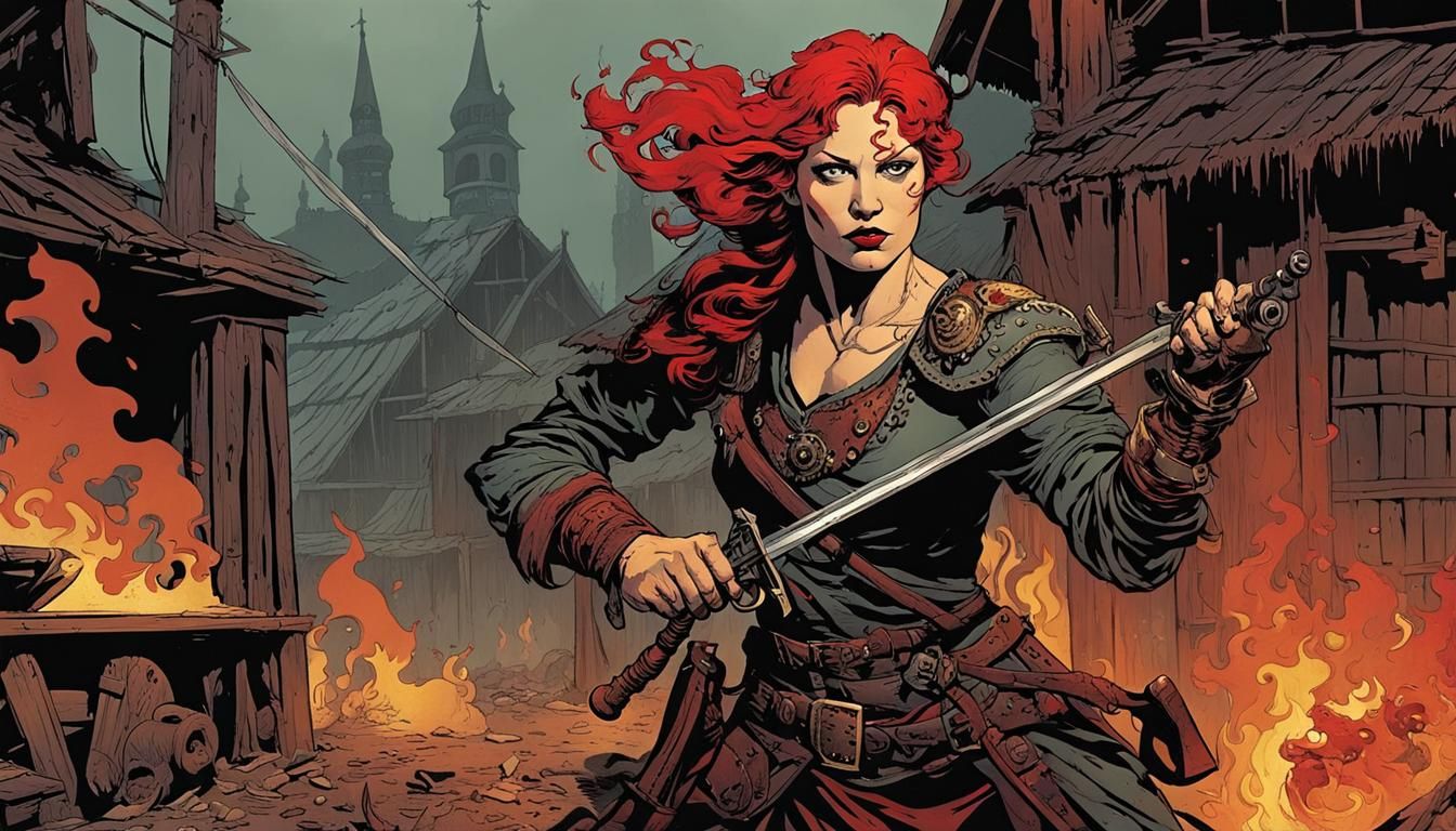 RED SONYA of ROGATINO, Robert E. Howard's Polish-Ukranian Freedom Fighter in 1920's High Adventure. Tonight's Episode In...
