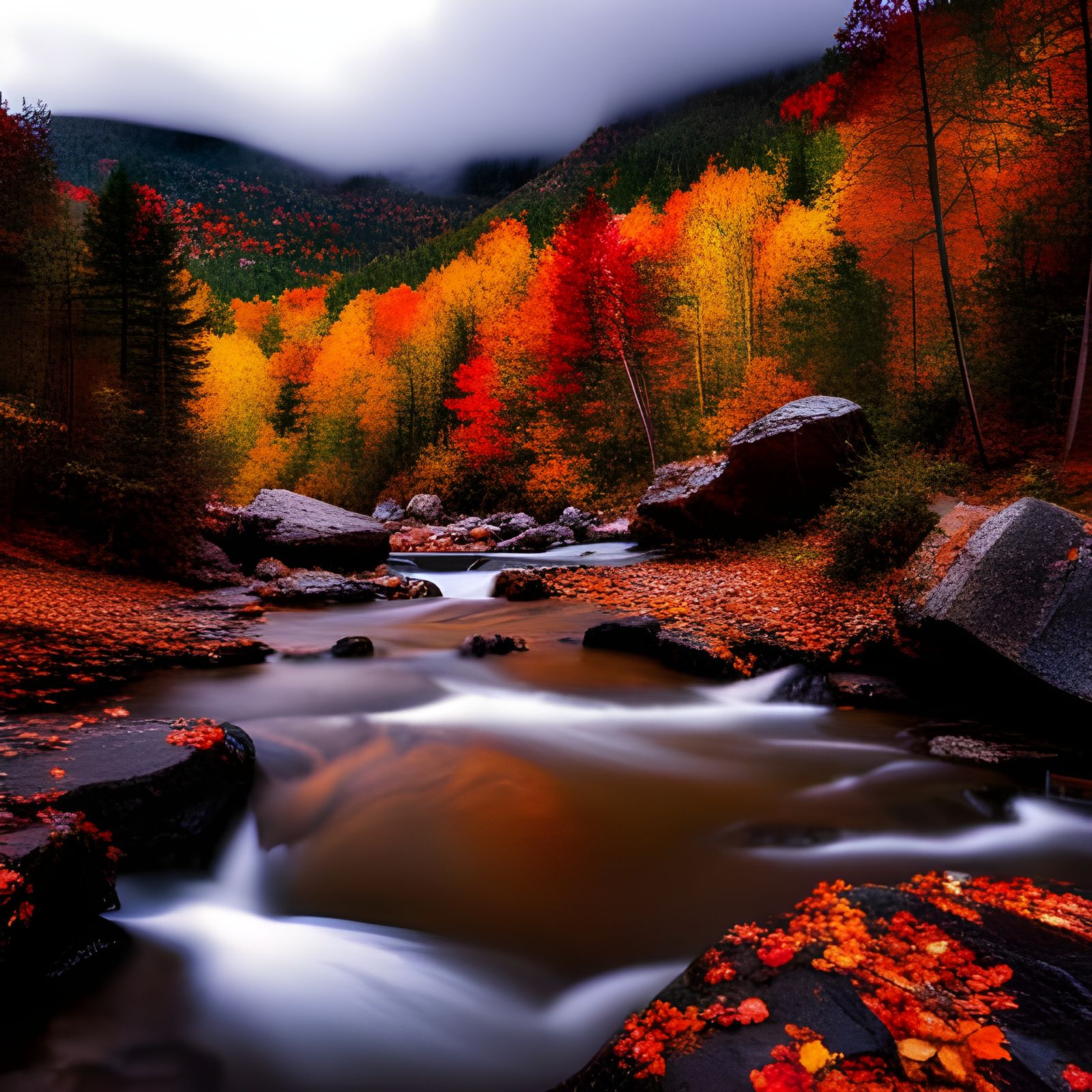 what fall looks like in the south, highly detailed
