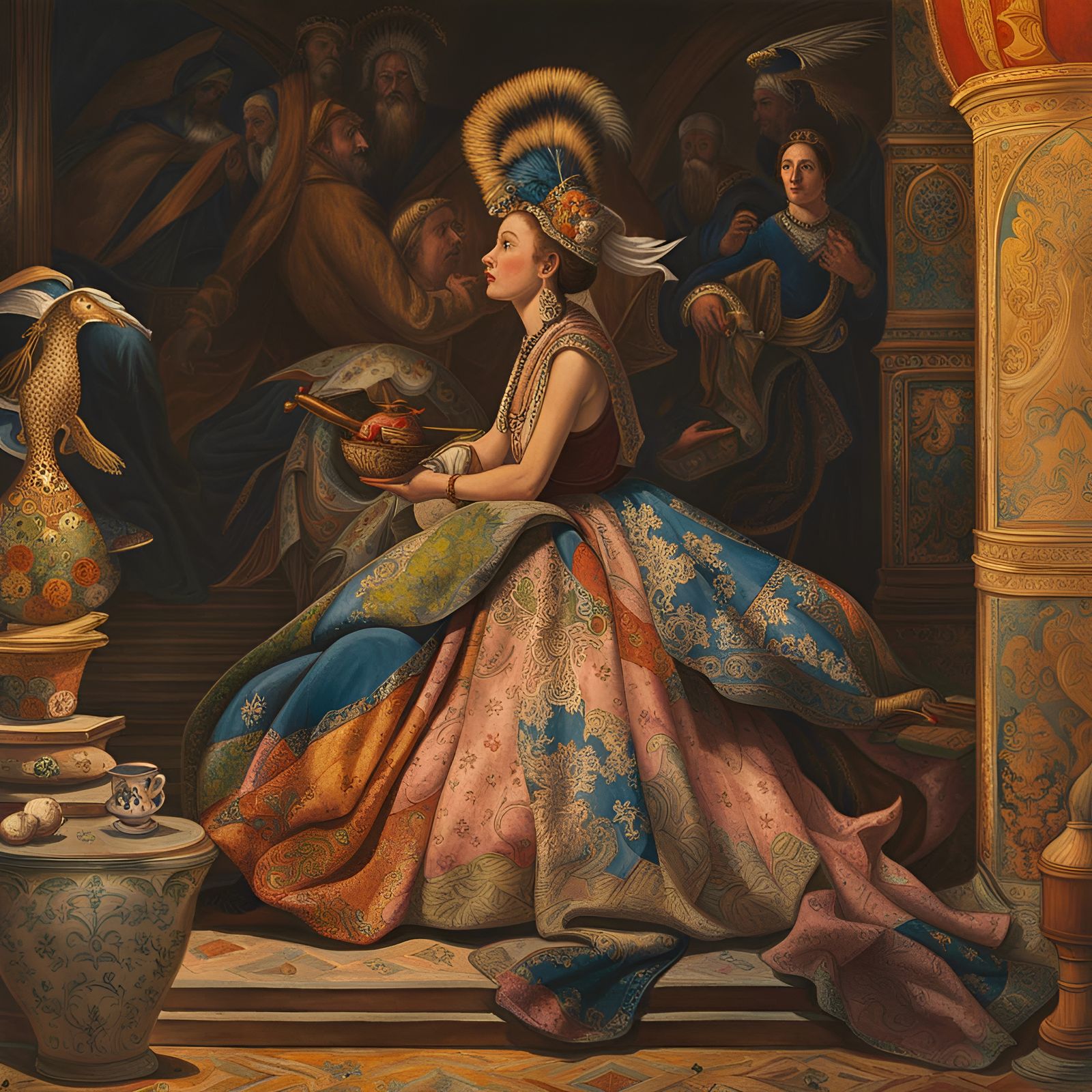 Surreal Rock Singers with Opium and Treasure