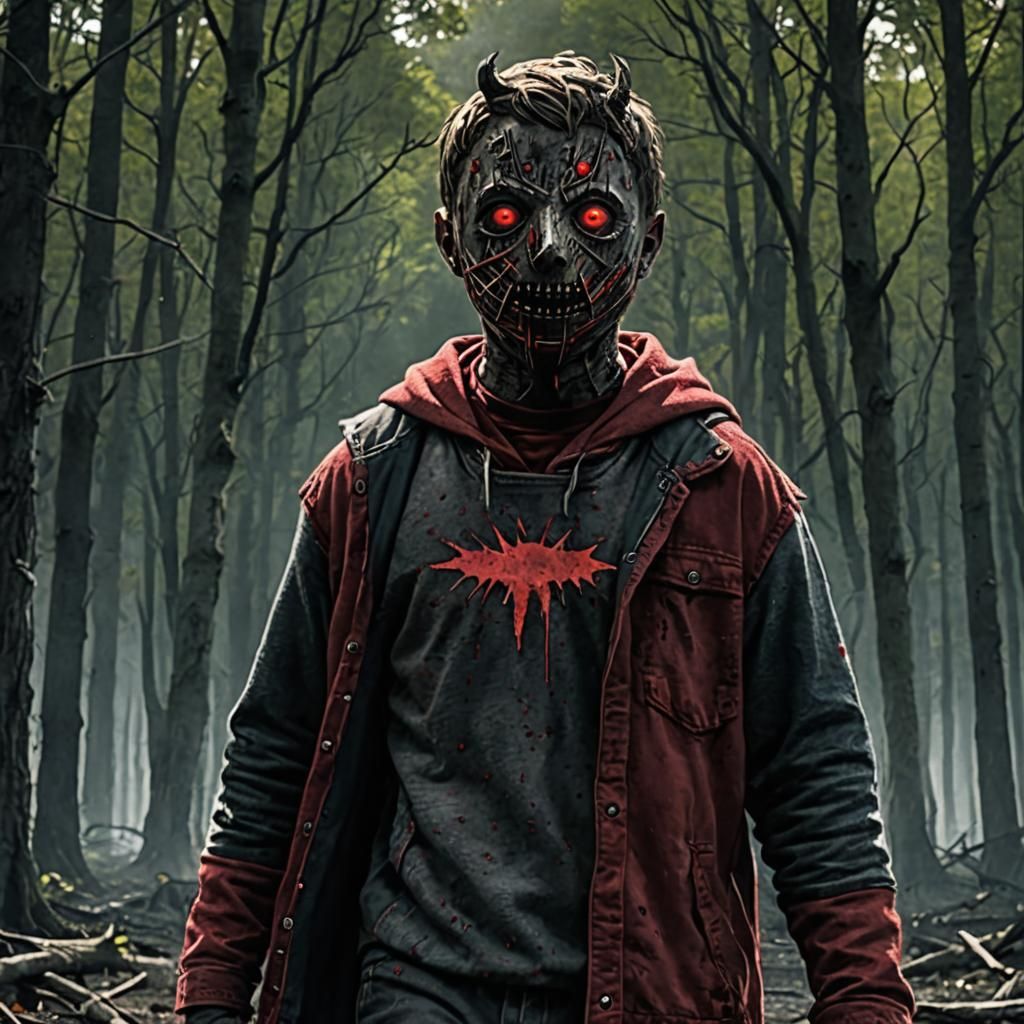 Eerie Supernatural Being Casts Shadow Over Wheat Field