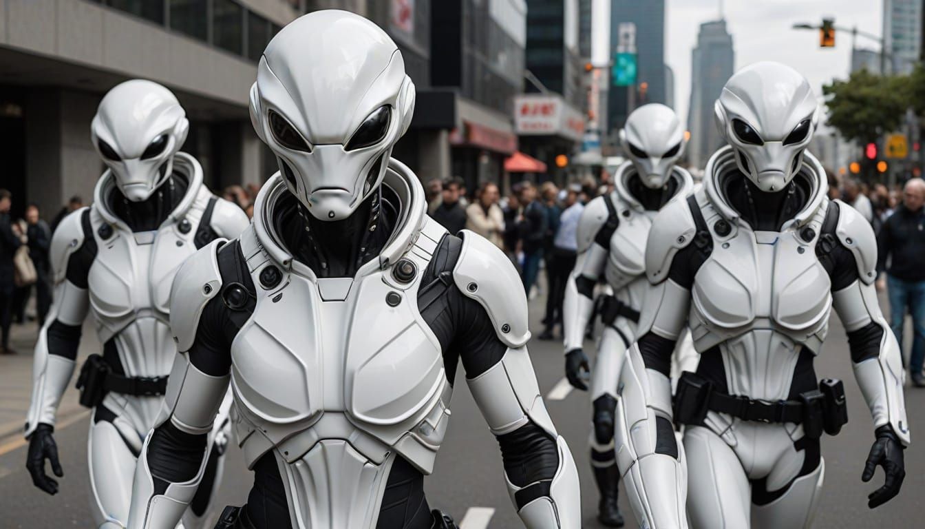 Alien Operatives in Stealth Mode