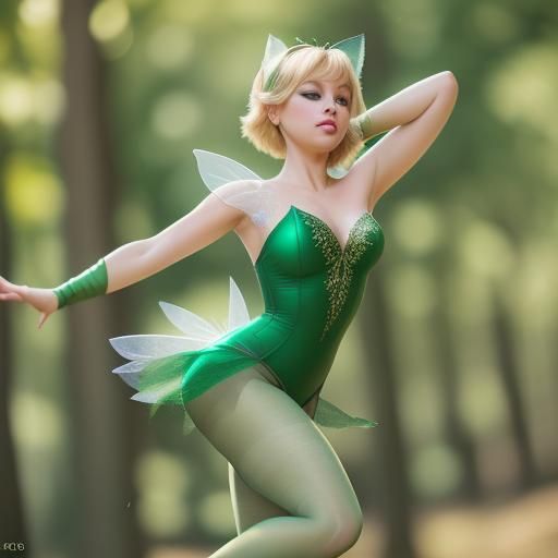 Tinkerbell Leaving Fairy Dust: Professional Photography
