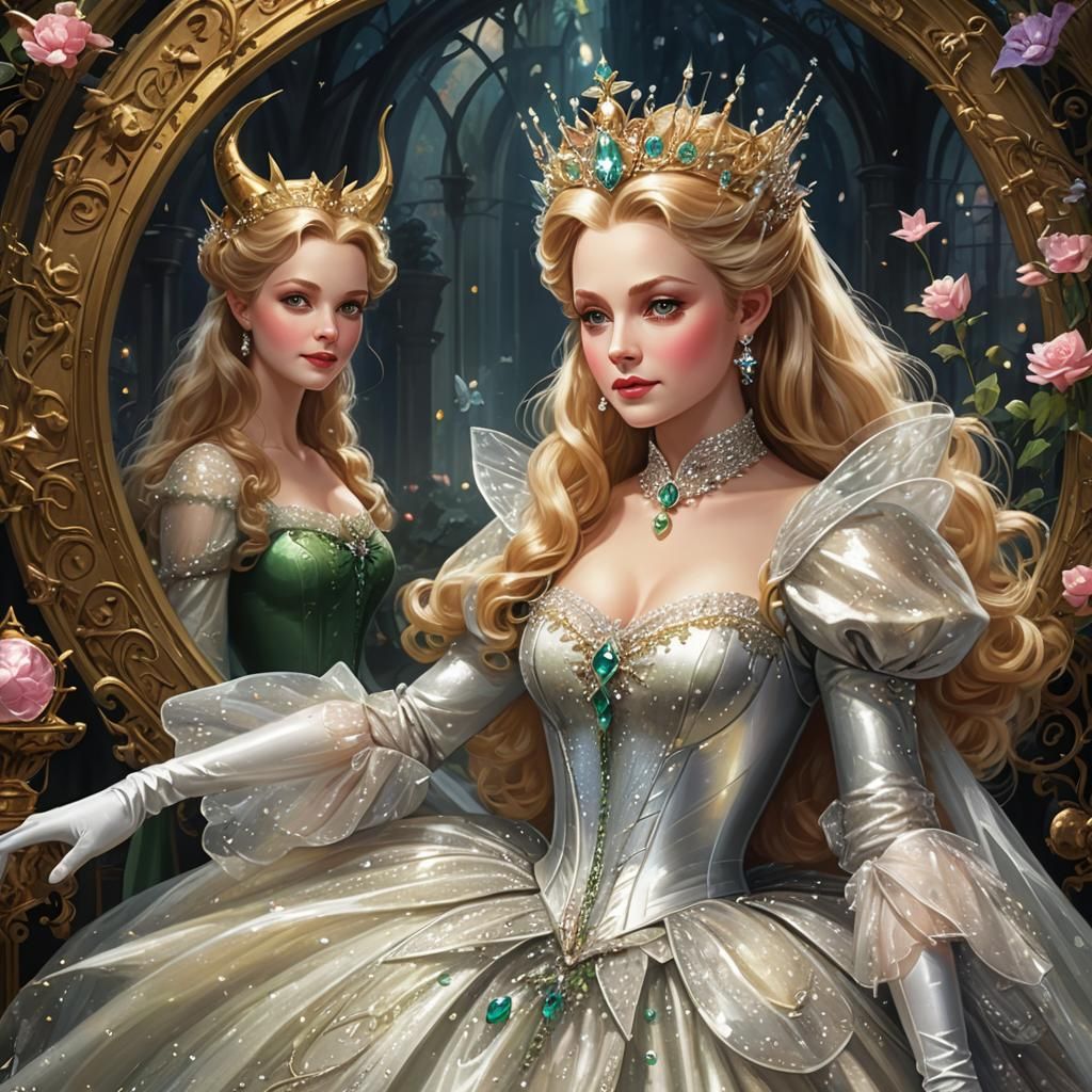 AI Interpretation: Glinda vs Elfaba