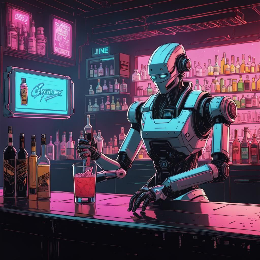 Robot bartender