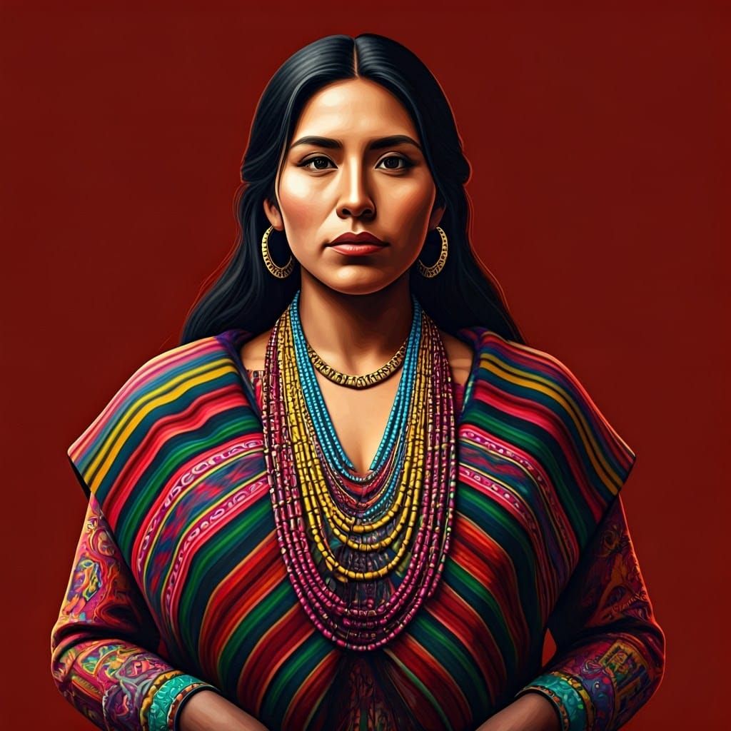 An Indigenous Woman from South America