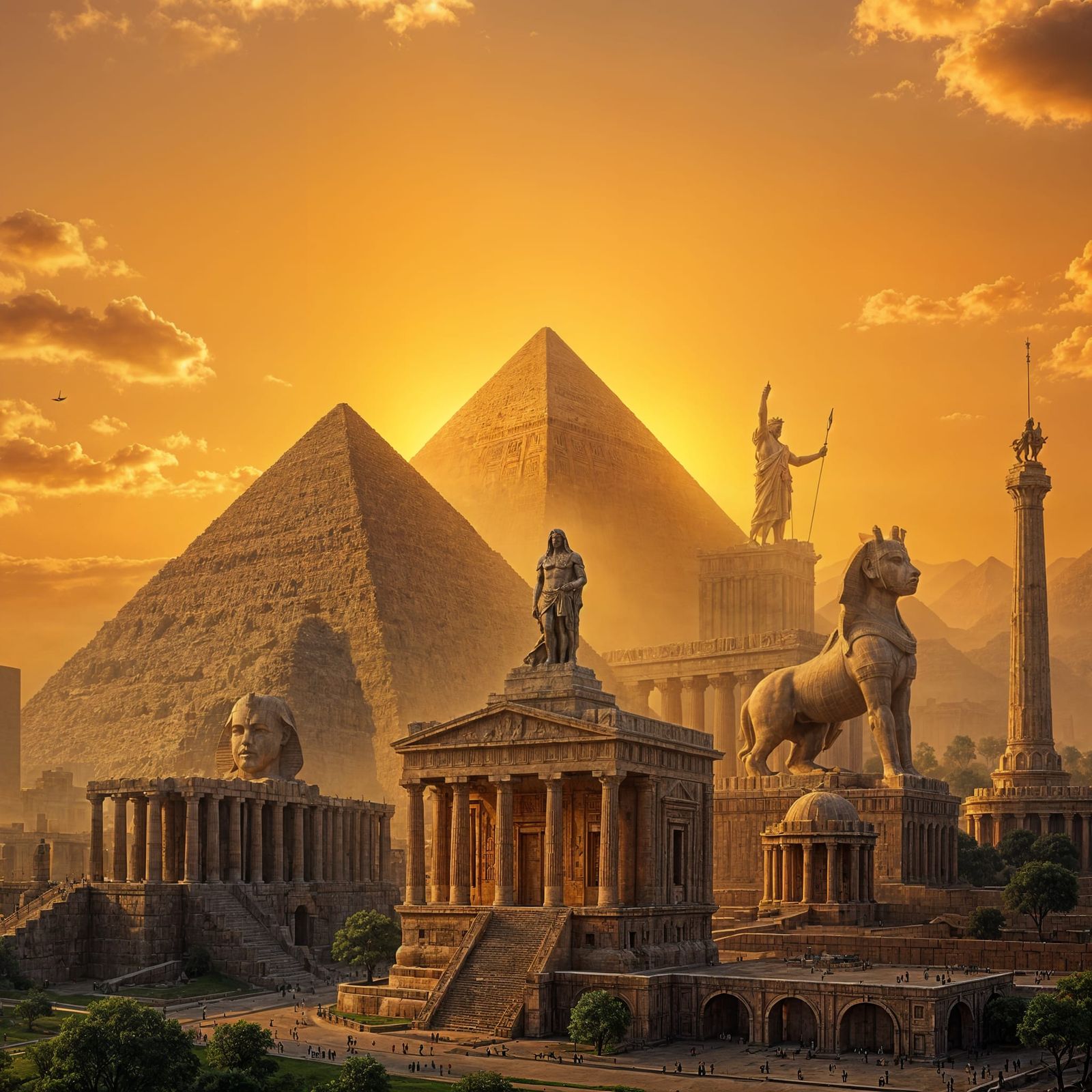 Ancient Wonders of the World: A Timeless Tribute to Human In...