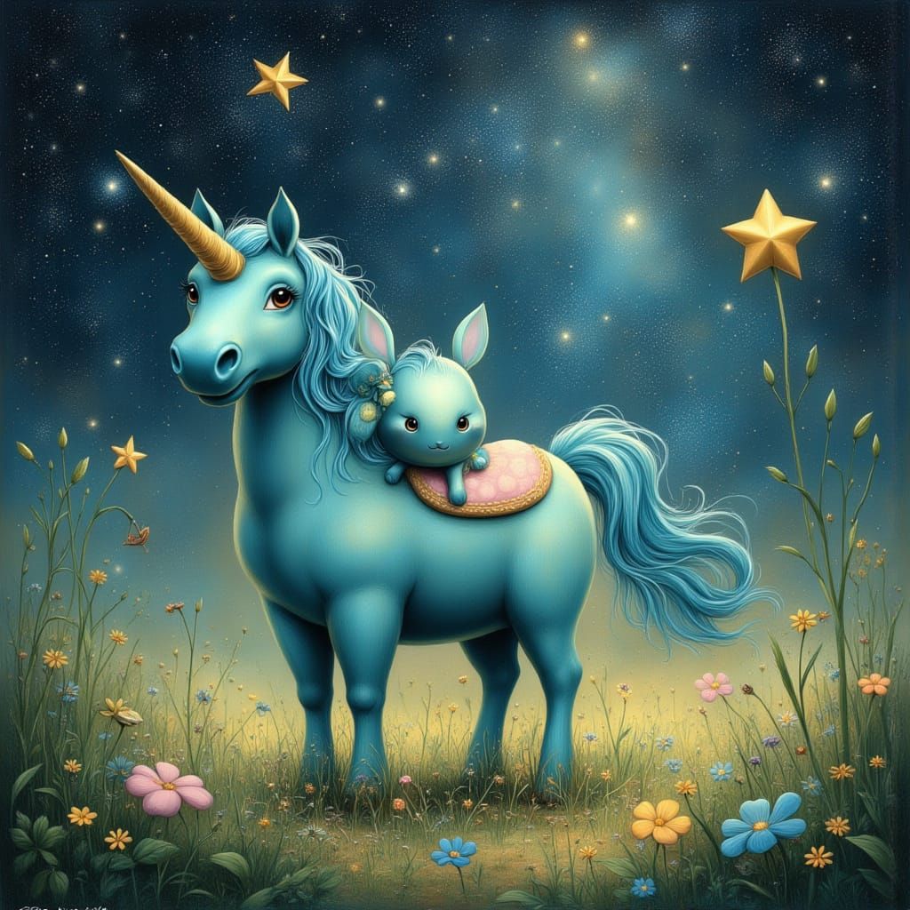 She rides the teal one