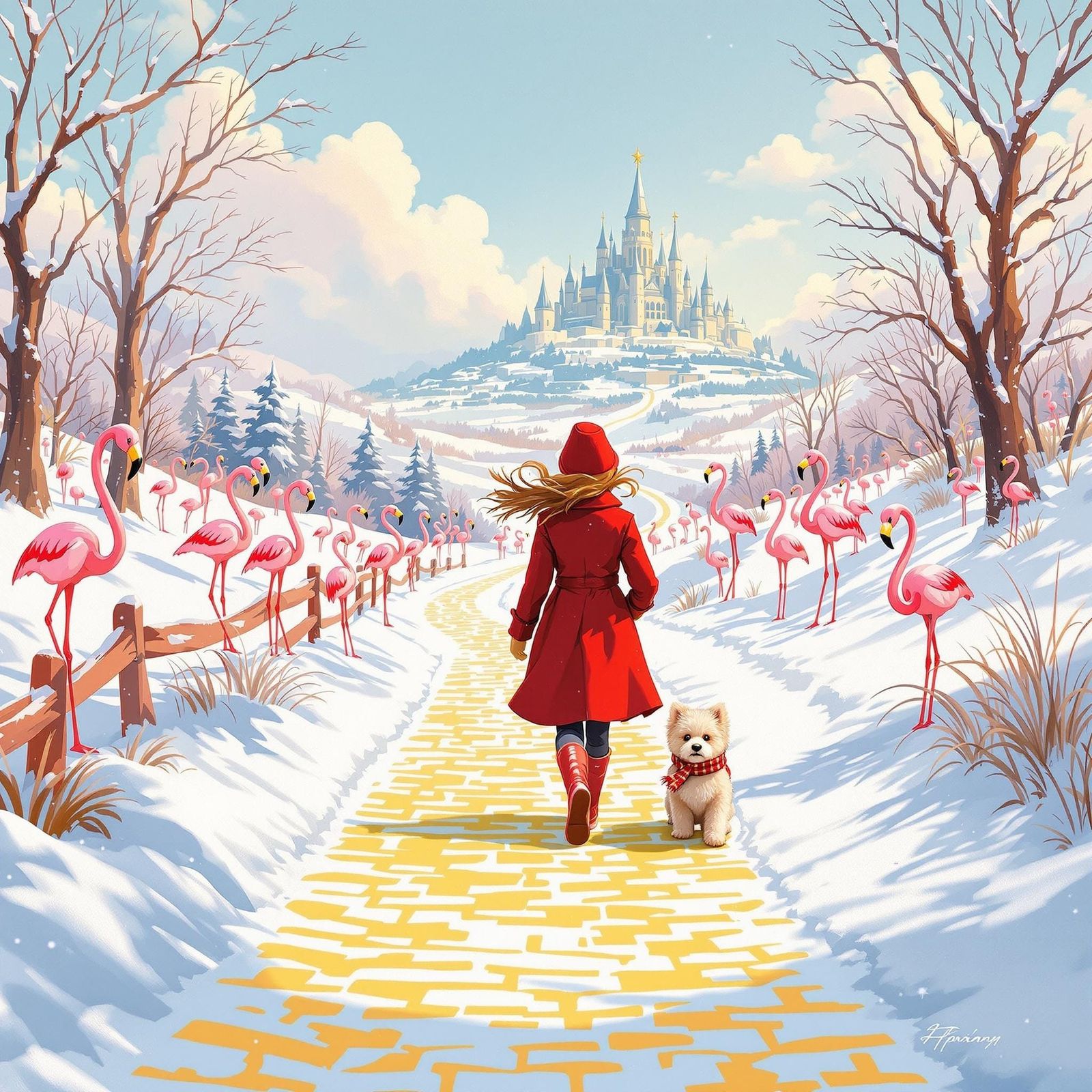 "yellow brick road,"