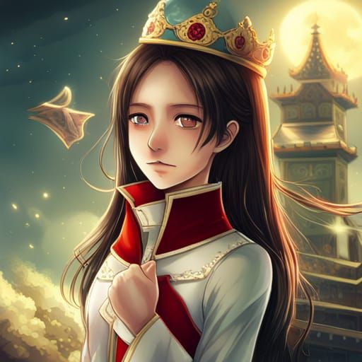 Anime-Style Nutcracker Illustration