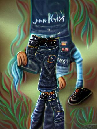 Cool Kid Portrait Wearing JNKO Jeans