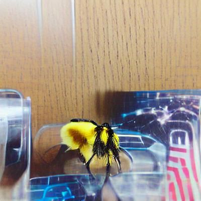 Bumblebee in Flight: AI Generated Image