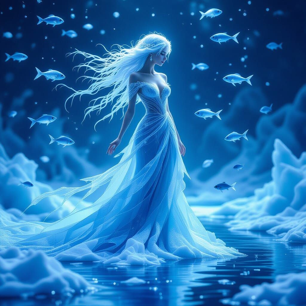 Ethereal Water Queen of Ice and Mist