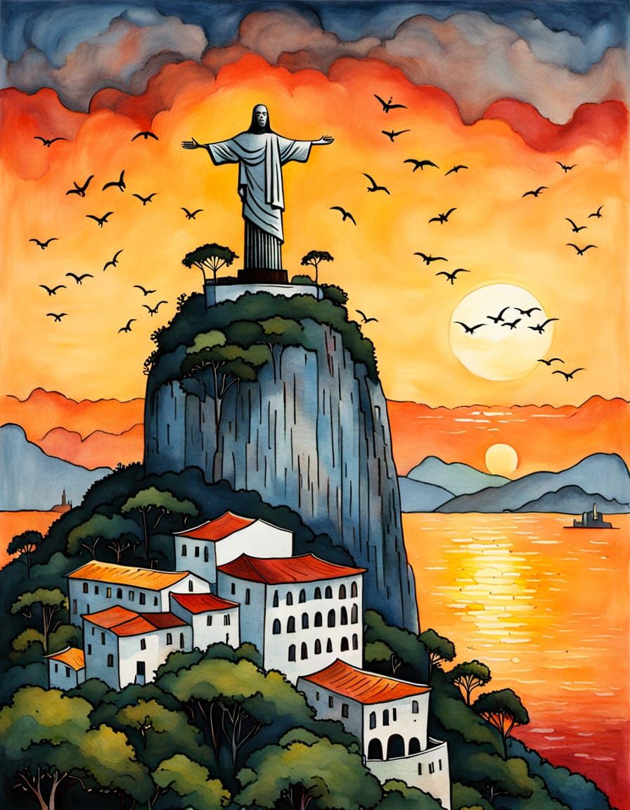 honey sunset / Rio de Janeiro