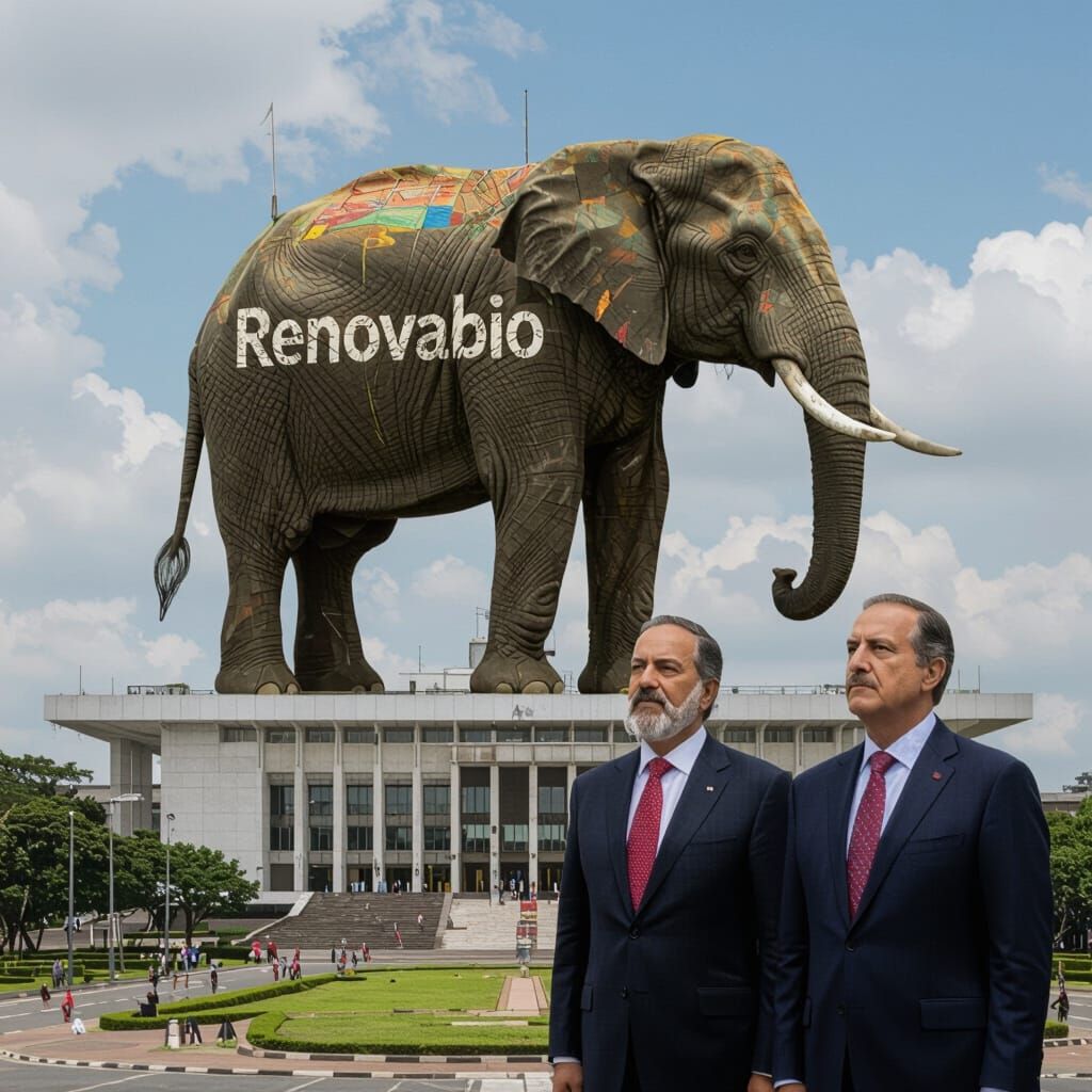 Elephant on Brasília Palace: Cinematic Realism