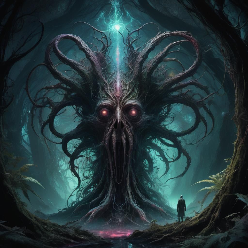 Eldritch ENT Emerges from Dark Forest