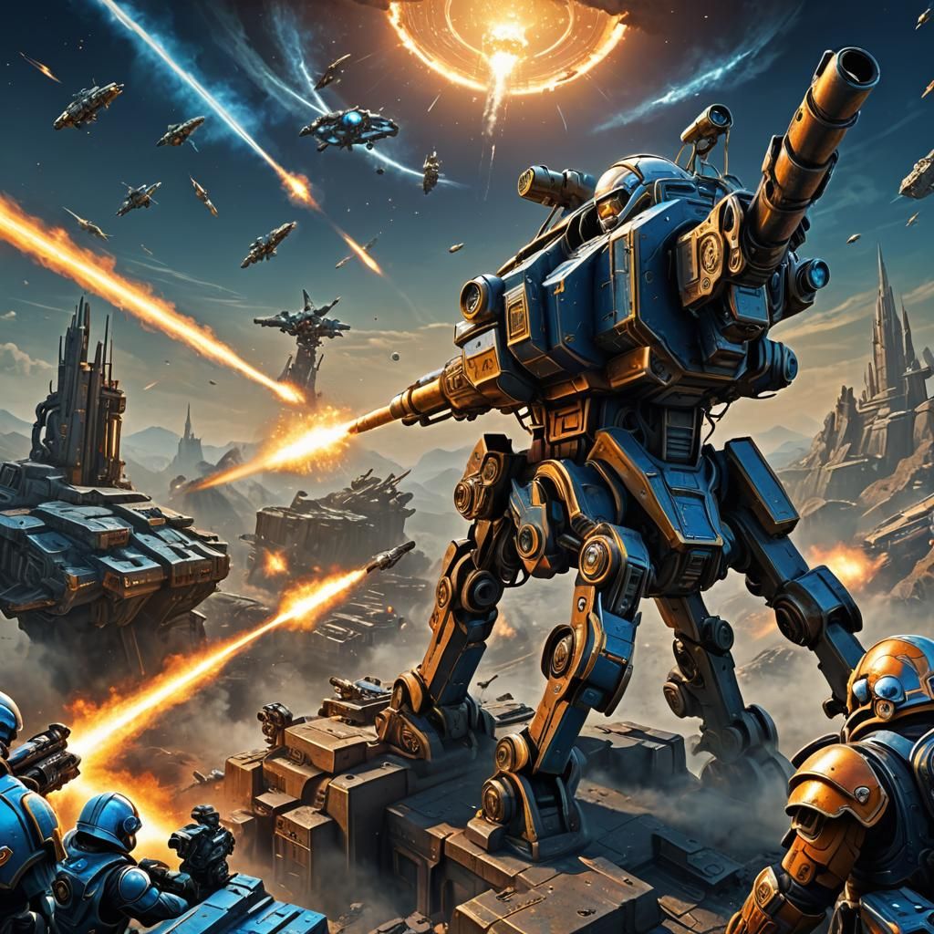 Pope Defends Starcraft 2 World: Digital Matte Painting