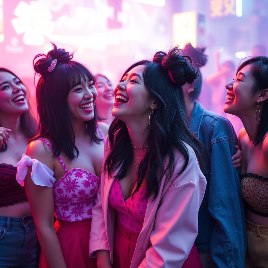 Young Women Celebrate Friendship in a Vibrant Music Video Ae...