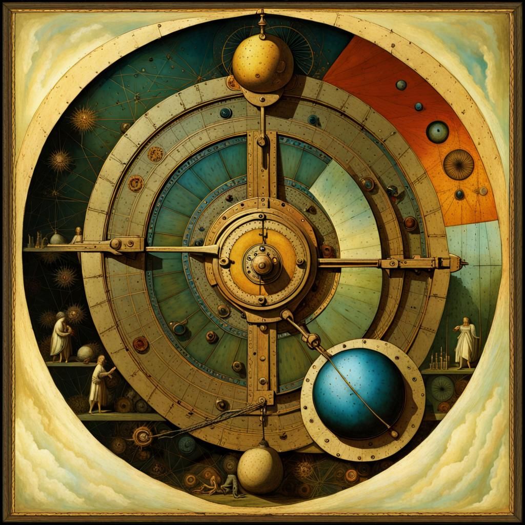 The Astrolabe - a handheld model of the universe.