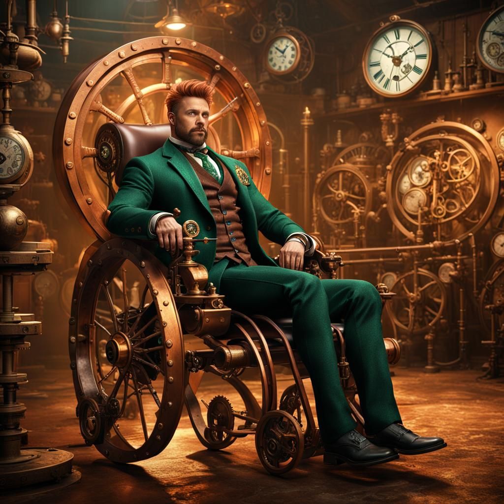 The Steampunk Wheelchair