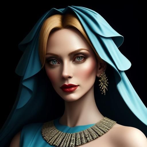 Countess Elizabeth Báthory: Photorealistic Cinematic Portrai...
