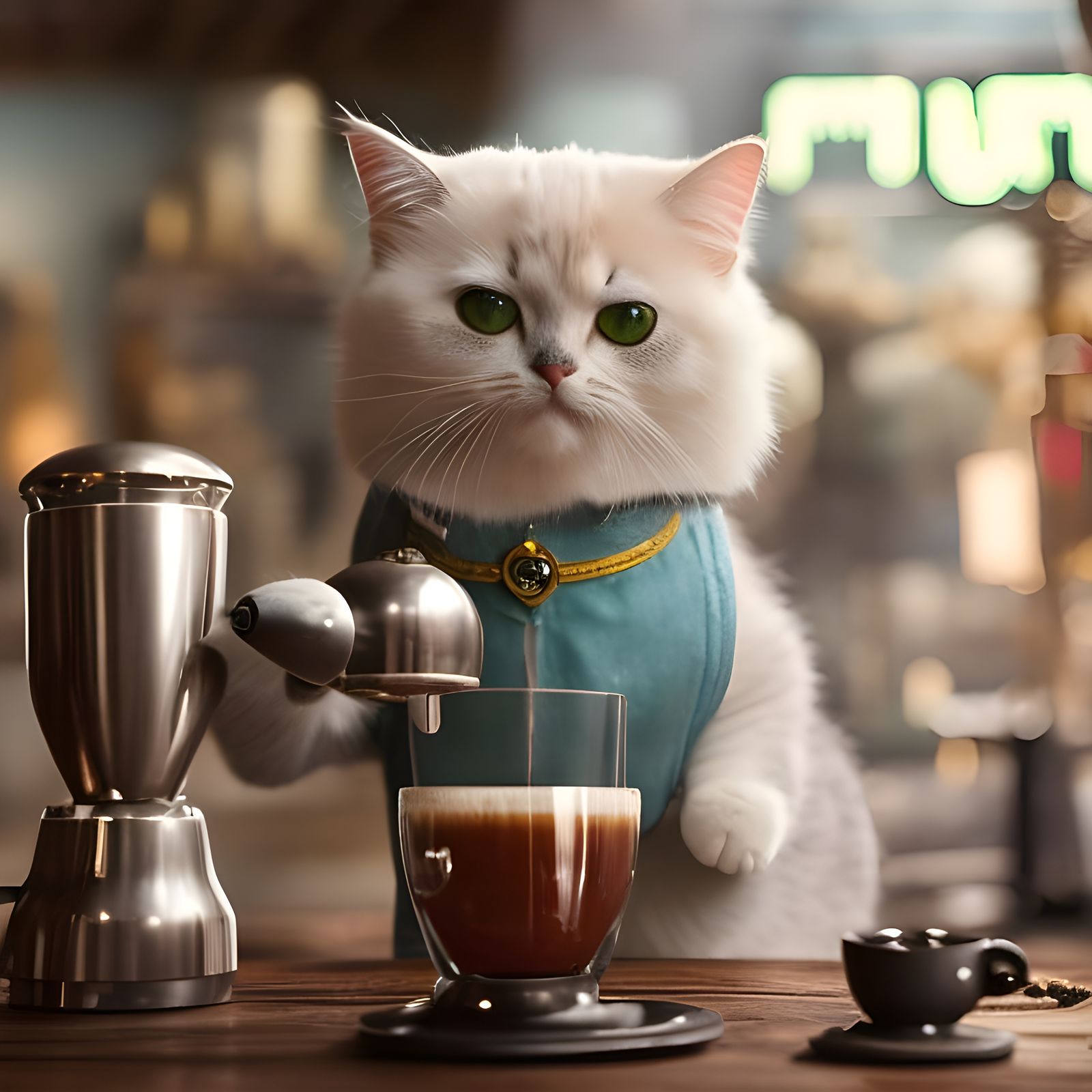 Barista Cat