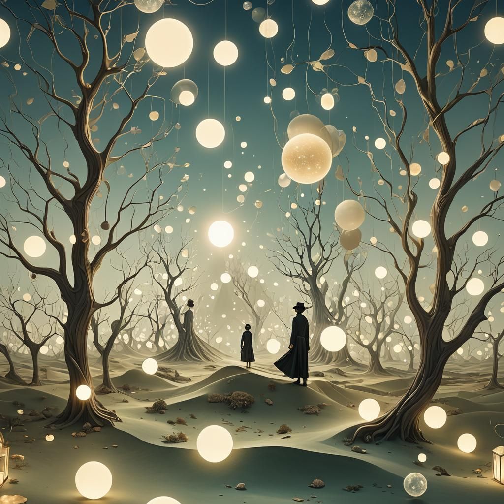 Minimalist Light Surrealism Dreamscape