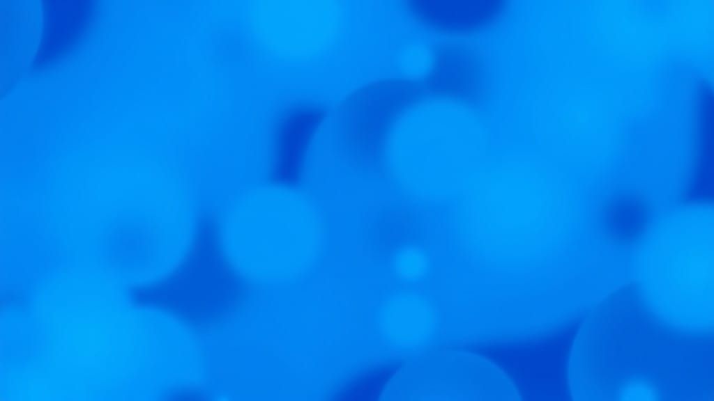 Vibrant Blue Abstraction