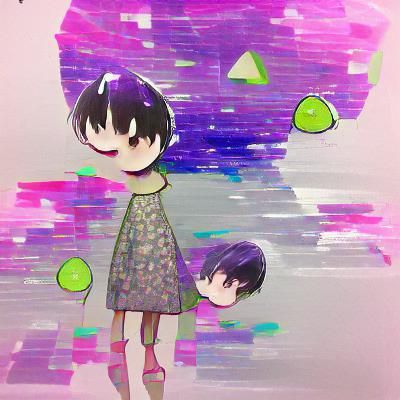 Minimalist Face Illustration in Simple Style