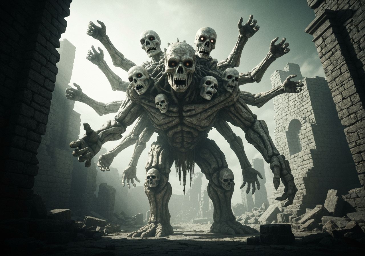 Multi-Limbed Golem of Grotesque Proportions