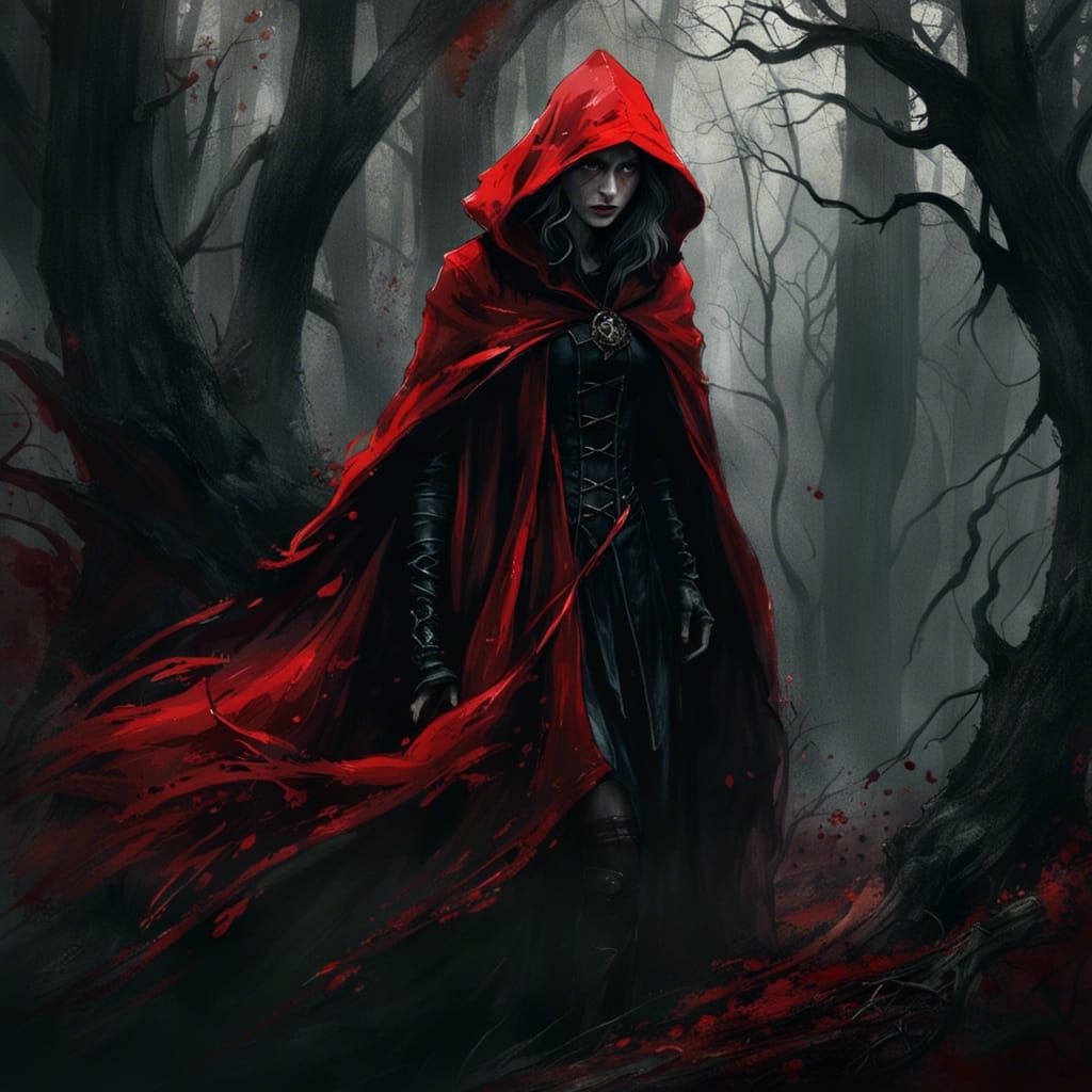 GOTHIC RED RIDING HOOD