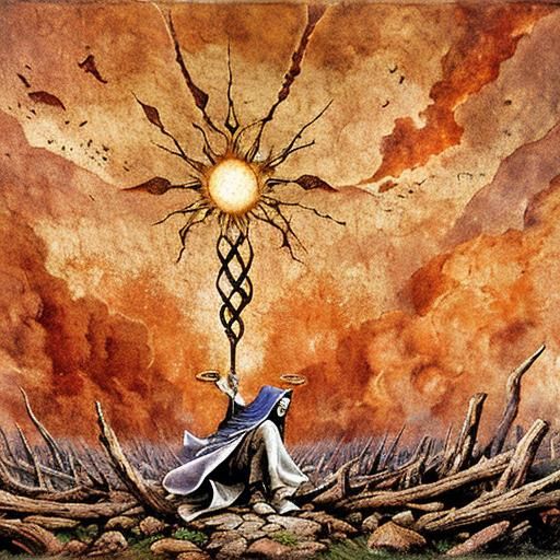 AI Generated Image of Anathema