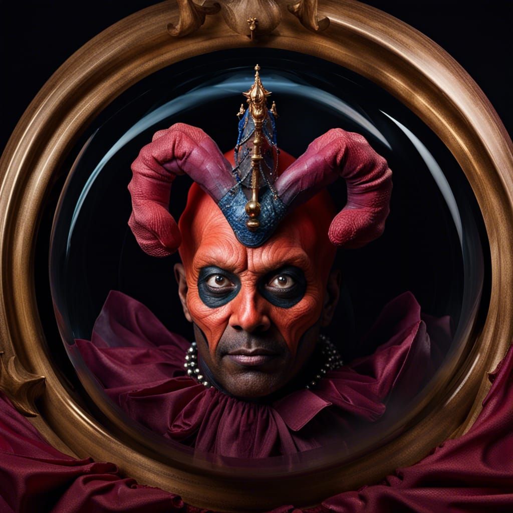 Court Jester in an Orb I